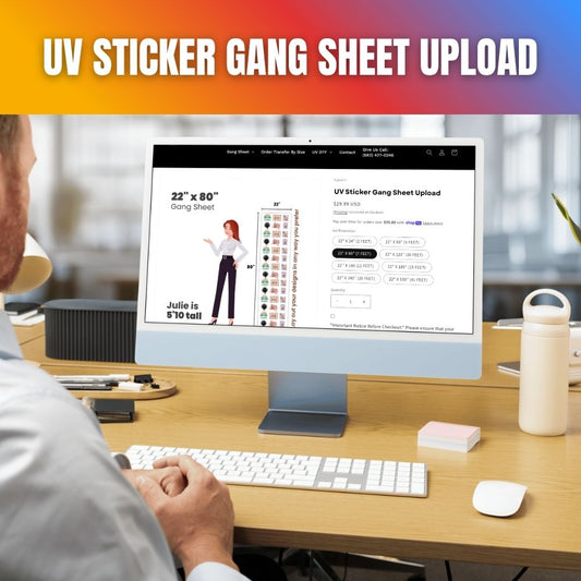 UV Sticker Gang Sheet Upload